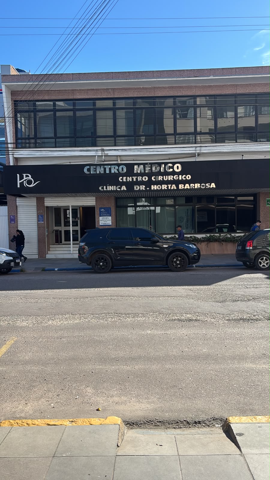 Fachada do Centro Médico e Centro Cirúrgico Dr. Horta Barbosa